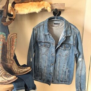 Risen Blue Denim Jean Jacket